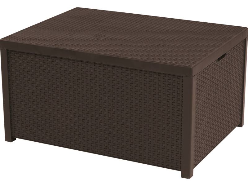 Arica m�anyag kerti t�rol�s asztal barna